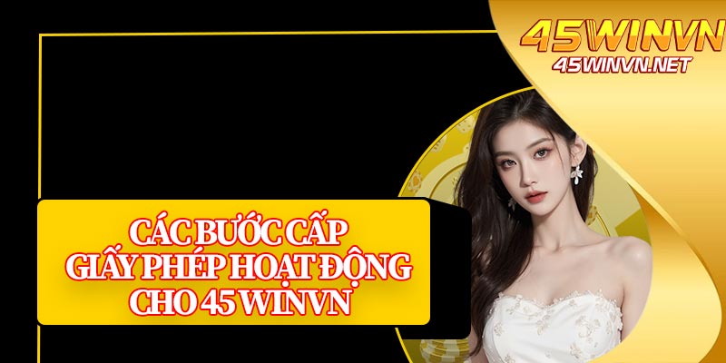 Các Bước Cấp Giấy Phép Hoạt Động Cho 45 winvn