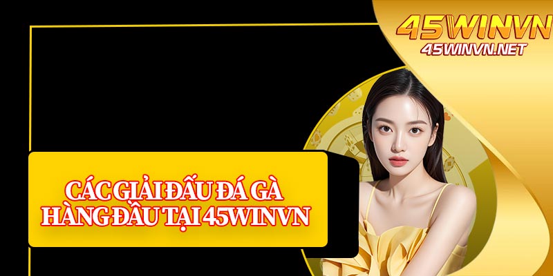 Các Giải Đấu Đá Gà Hàng Đầu Tại 45winvn